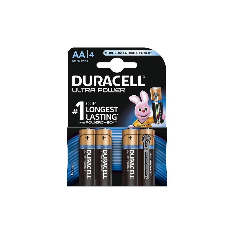 Duracall Ultra Power batterijen 4 stuks