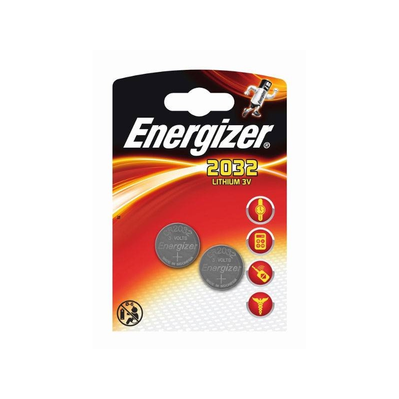 Knoopcelbatterij CR2032 3V