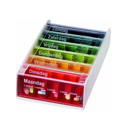 Pillendoos 7 dagen Anabox Pillendoos 7 dagen Anabox