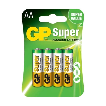 eten Mus eindeloos GP Super AA batterijen kopen? 4 stuks €2,95. Lange levensduur!