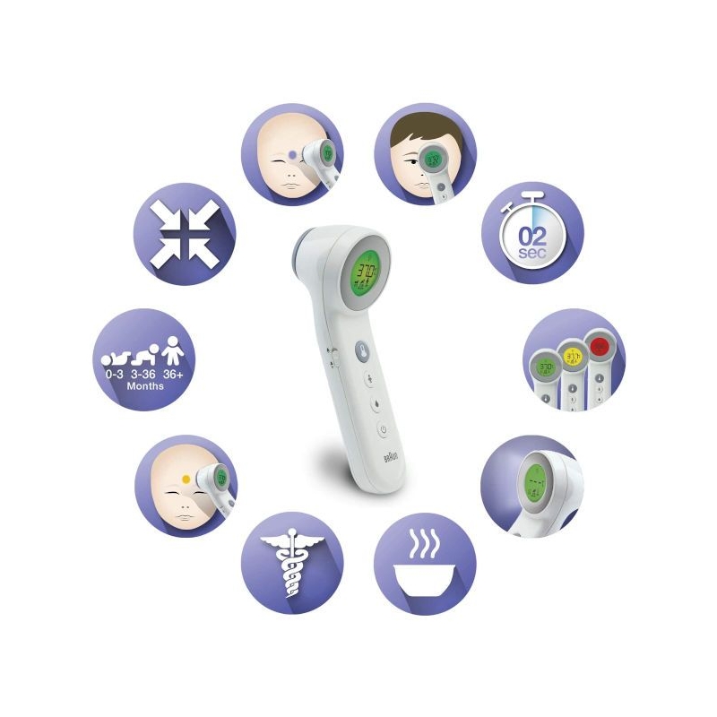 Contactloze thermometer Braun BNT400