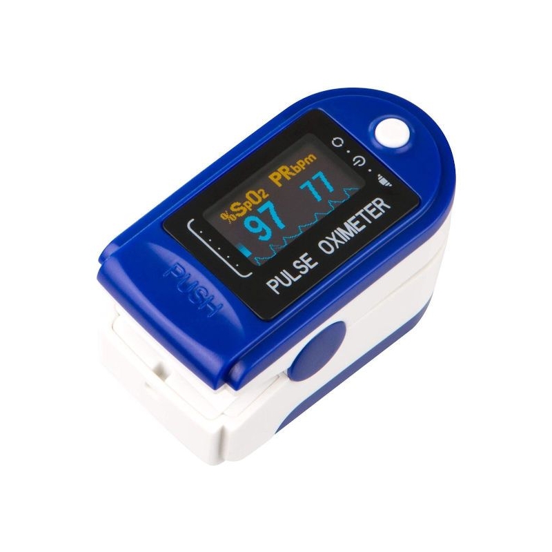 Saturatiemeter Contec CMS50D blauw