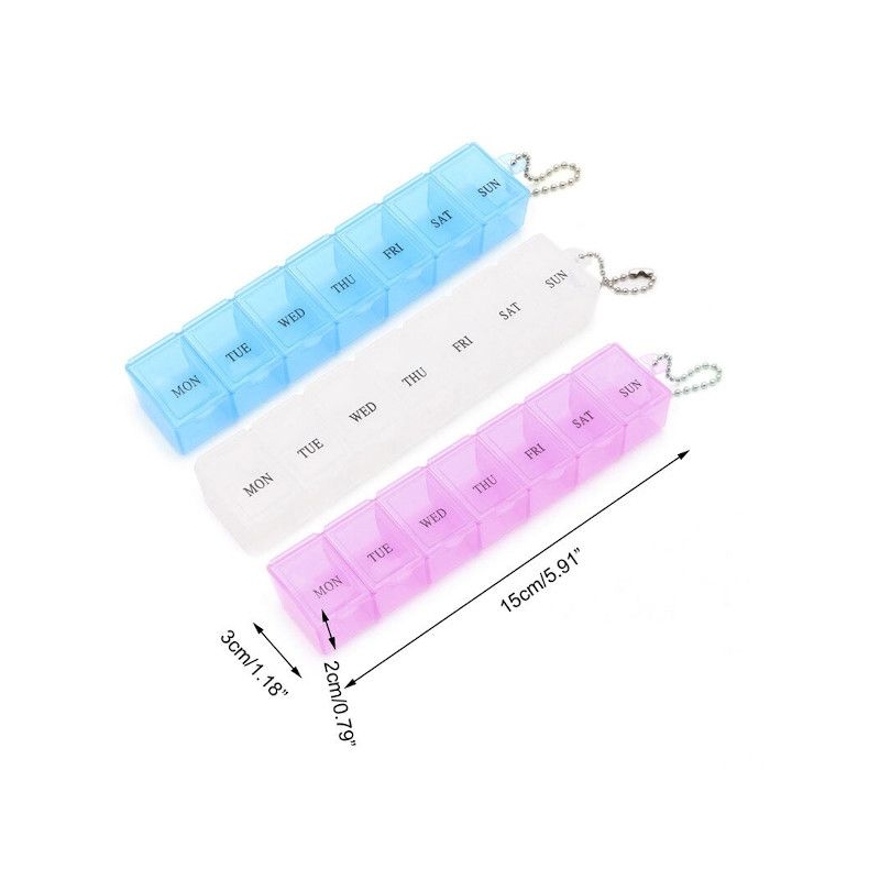 Medicijndoosje met dagaanduiding