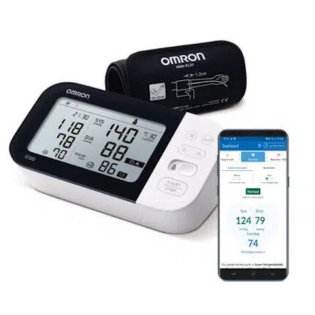 Bloeddrukmeter Omron M7 Intelli IT AFIB te verbinden met smartphone