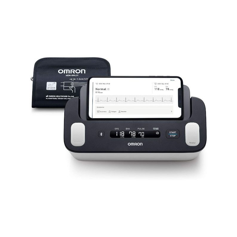 Omron Complete plus ECG en smartphone