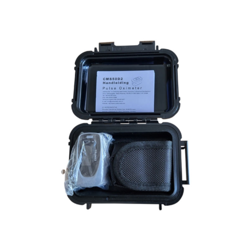 Saturatiemeter Contec CMSD50D2 opbergen in hardcase