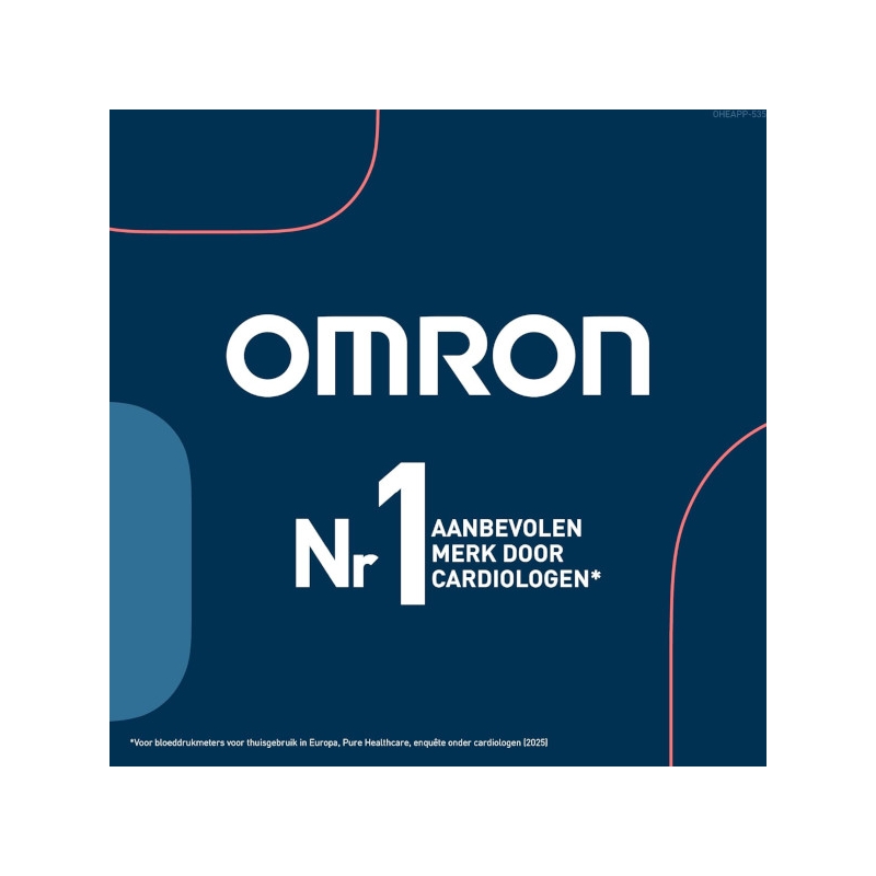 Bloeddrukmeter Omron M3 Comfort AFIB aanbevolen door cardiologen