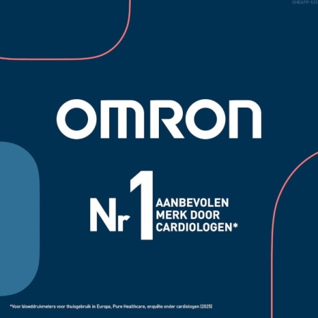Bloeddrukmeter Omron M3 Comfort AFIB aanbevolen door cardiologen
