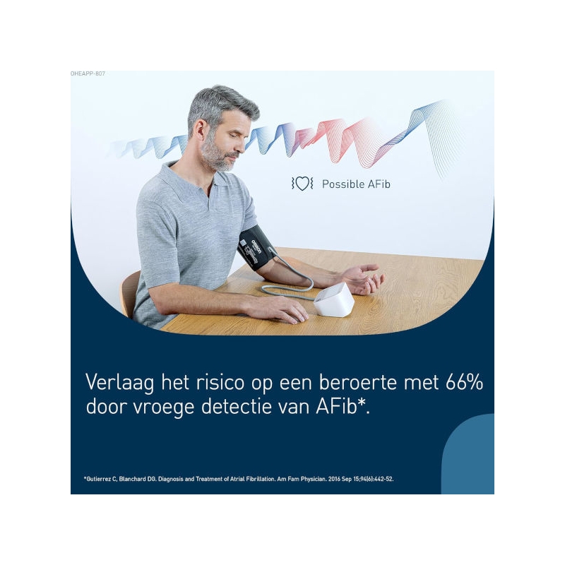 Bloeddrukmeter Omron M3 Comfort AFIB detectie