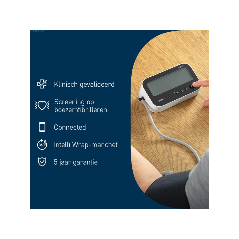 Bloeddrukmeter Omron M4 Connect AFIB 5 jaar garantie