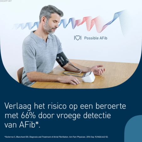 Bloeddrukmeter Omron M4 Connect met AFIB detectie