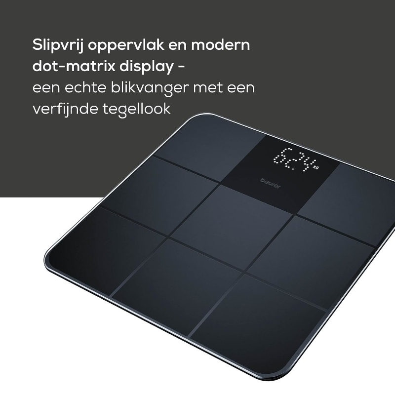 Personenweegschaal Beurer GS 235 detail