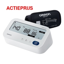 Aanbieding bloeddrukmeter Omron M3 Comfort AFIB