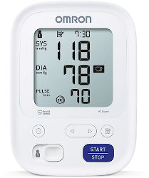 Omron M3 HEM-7154-E display